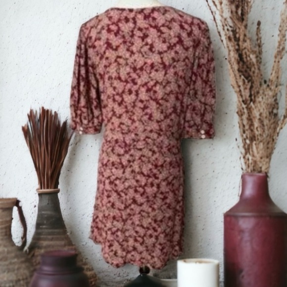 Free People Provence Floral Mini Dress - Picture 5 of 12